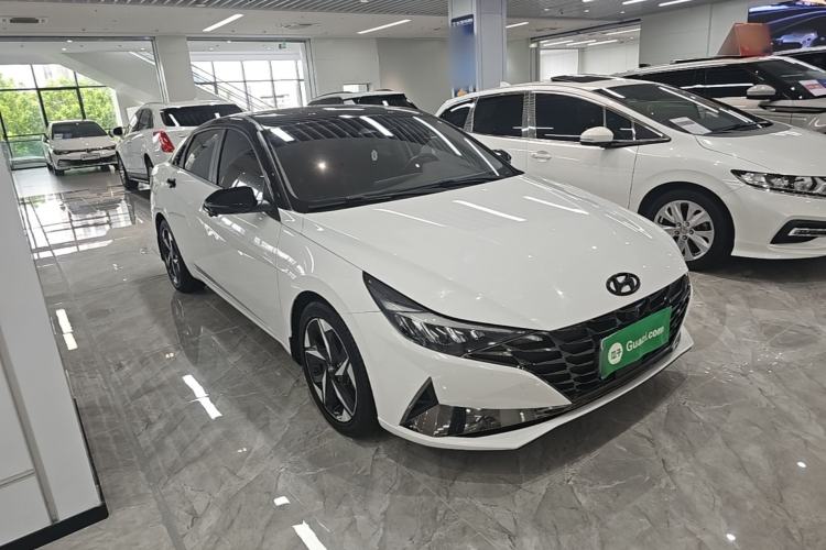 Used Hyundai Elantra 2021 1.5L CVT TOP Flagship Edition Exterior 1