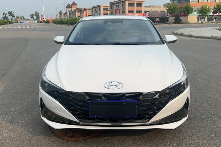 Used Hyundai Elantra 2021 1.5L CVT LUX Prestige Edition Exterior 2