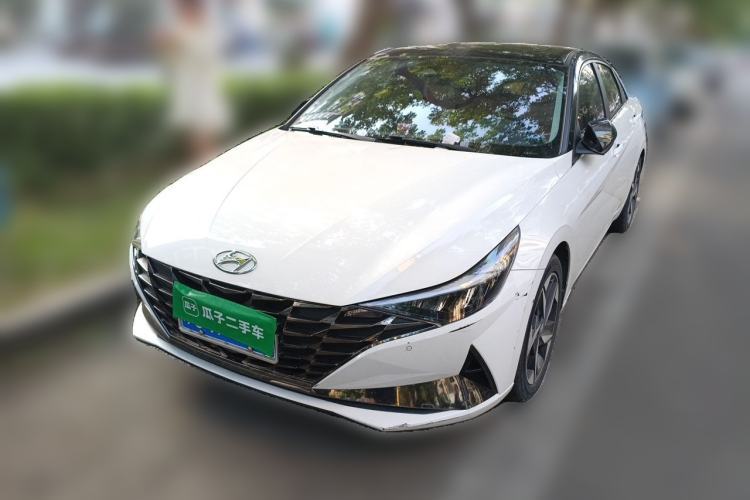 Used Hyundai Elantra 2021 1.5L CVT LUX Prestige Edition Guazi used car, China used car export, Used car for sale, Used cars, Cheapest cars for sale