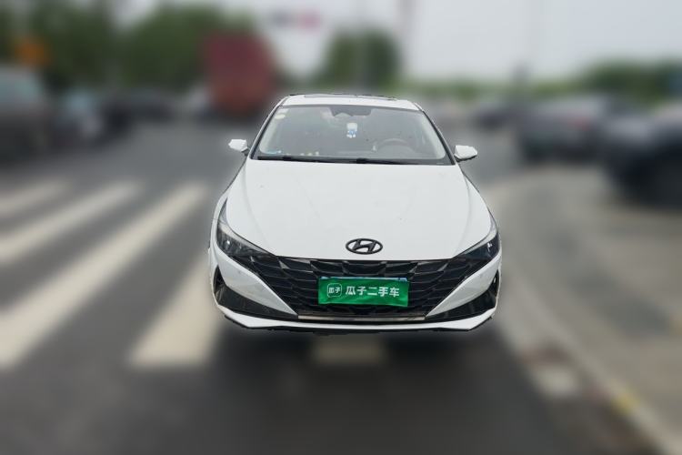 Used Hyundai Elantra 2021 1.5L CVT LUX Prestige Edition Front