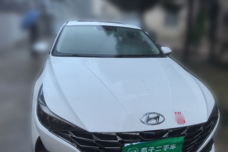 Used Hyundai Elantra 2021 1.5L CVT GLX Elite Edition Front