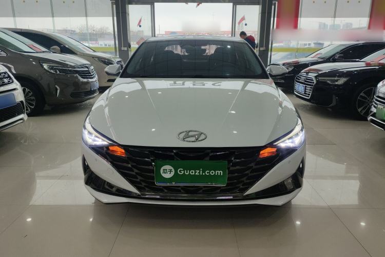 Used Hyundai Elantra 2021 1.5L CVT LUX Prestige Edition Front