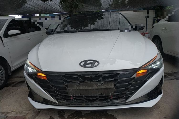 Used Hyundai Elantra 2021 1.5L CVT LUX Prestige Edition Front