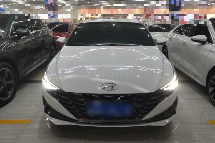 Used Hyundai Elantra 2021 1.5L CVT GLX Elite Edition Front