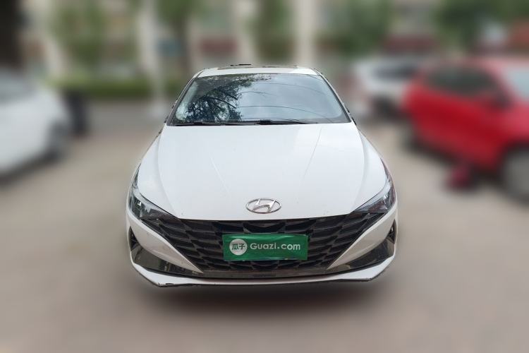 Used Hyundai Elantra 2021 1.5L CVT LUX Prestige Edition Front