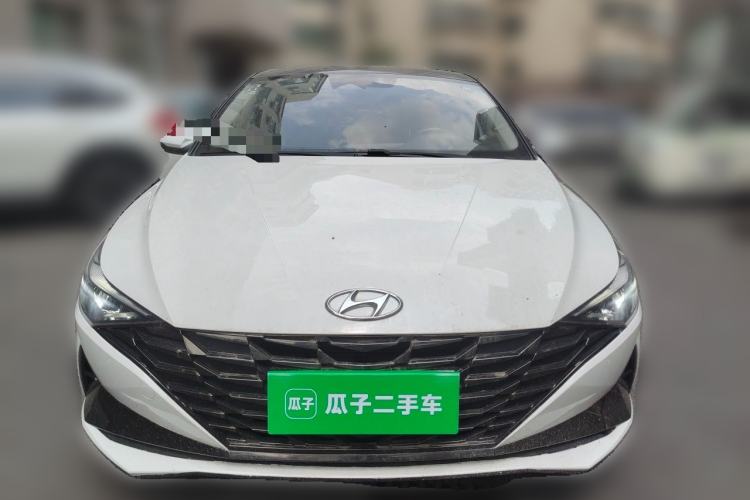 Used Hyundai Elantra 2021 1.5L CVT LUX Prestige Edition Front