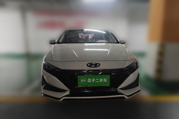 Used Hyundai Elantra 2021 1.5L CVT LUX Prestige Edition Front