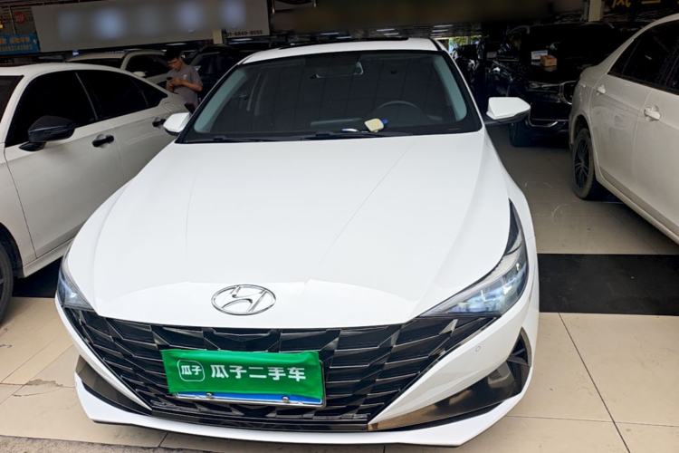 Used Hyundai Elantra 2021 1.5L CVT GLX Elite Edition Front