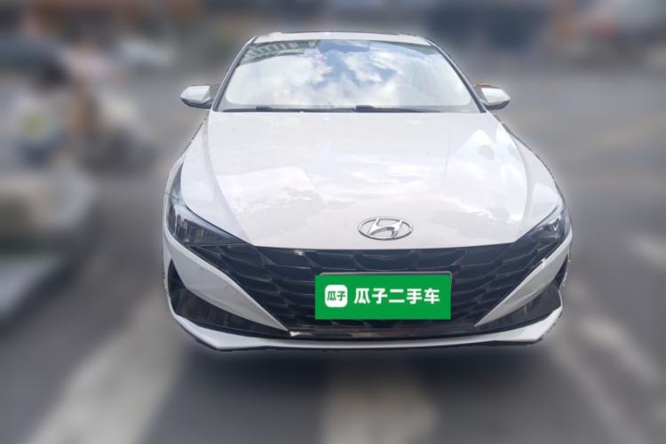 Used Hyundai Elantra 2021 1.5L CVT LUX Prestige Edition Front
