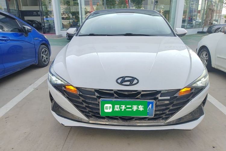 Used Hyundai Elantra 2021 1.5L CVT GLX Elite Edition Front