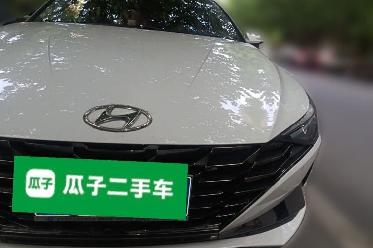 Used Hyundai Elantra 2021 1.5L CVT LUX Prestige Edition Front