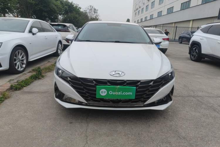 Used Hyundai Elantra 2021 1.5L CVT GLX Elite Edition Front