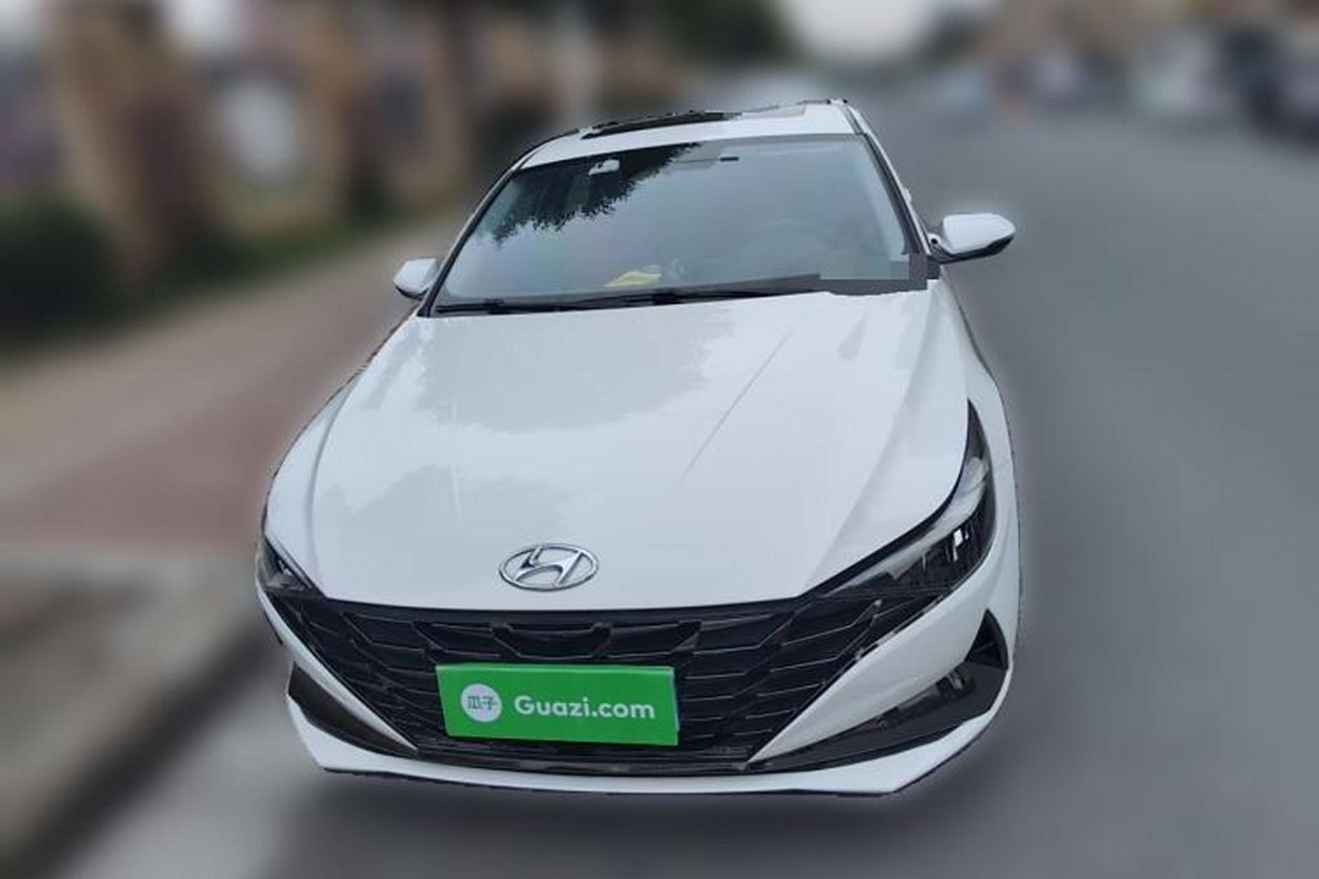 Used Hyundai Elantra 2021 1.5L CVT LUX Prestige Edition Front