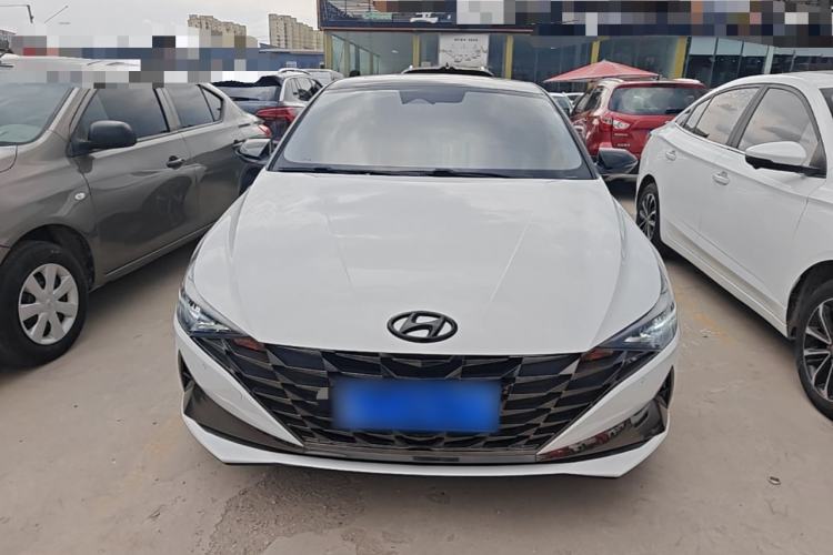 Used Hyundai Elantra 2021 1.5L CVT LUX Prestige Edition Front