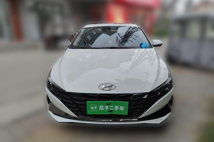Used Hyundai Elantra 2021 1.5L CVT LUX Prestige Edition Front