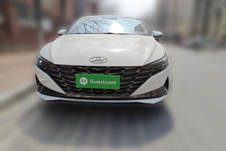 Used Hyundai Elantra 2021 1.5L CVT GLX Elite Edition Front