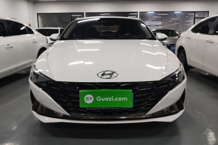 Used Hyundai Elantra 2021 1.5L CVT LUX Prestige Edition Front