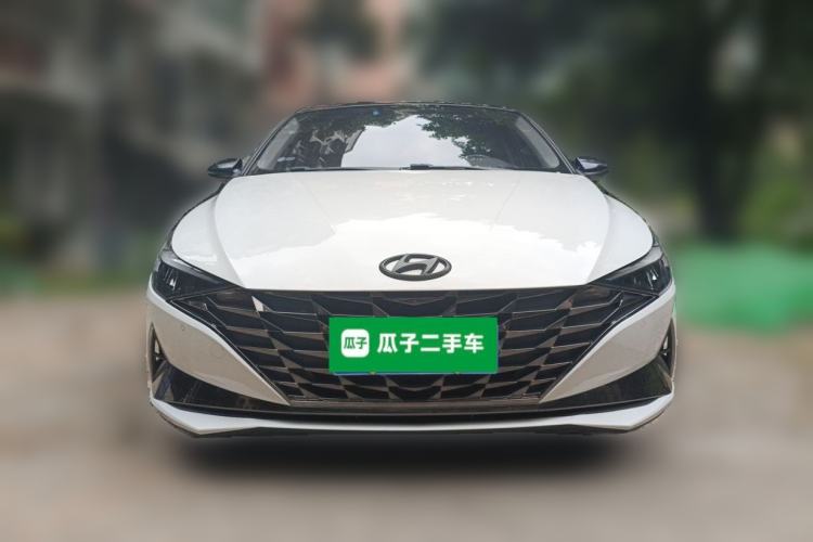 Used Hyundai Elantra 2021 1.5L CVT GLX Elite Edition Front