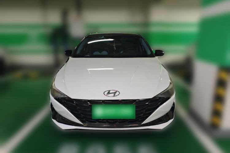 Used Hyundai Elantra 2021 1.5L CVT LUX Prestige Edition Front