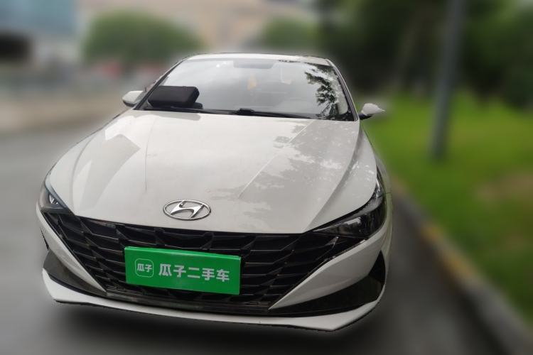 Used Hyundai Elantra 2021 1.5L CVT GLX Elite Edition Front