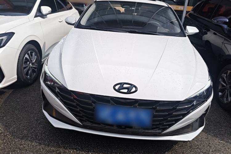 Used Hyundai Elantra 2021 1.5L CVT LUX Prestige Edition Front