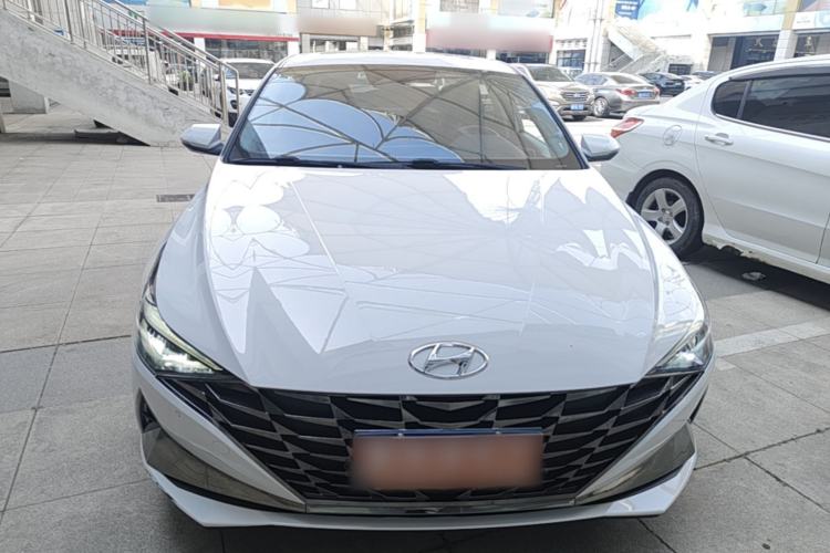 Used Hyundai Elantra 2021 1.5L CVT LUX Prestige Edition Front