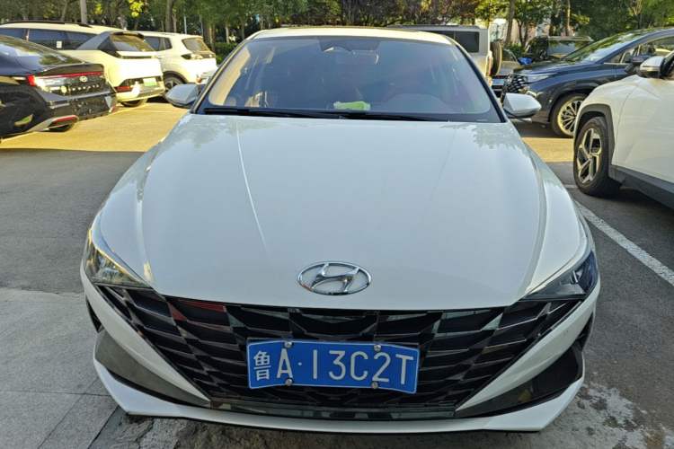 Used Hyundai Elantra 2021 1.5L CVT LUX Prestige Edition Front