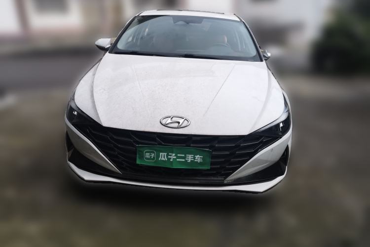 Used Hyundai Elantra 2021 1.5L CVT LUX Prestige Edition Front