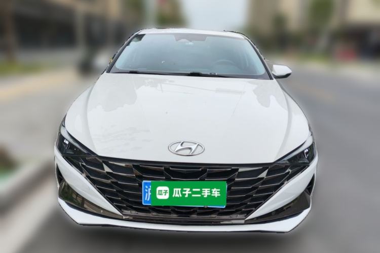Used Hyundai Elantra 2021 1.5L CVT LUX Prestige Edition Front