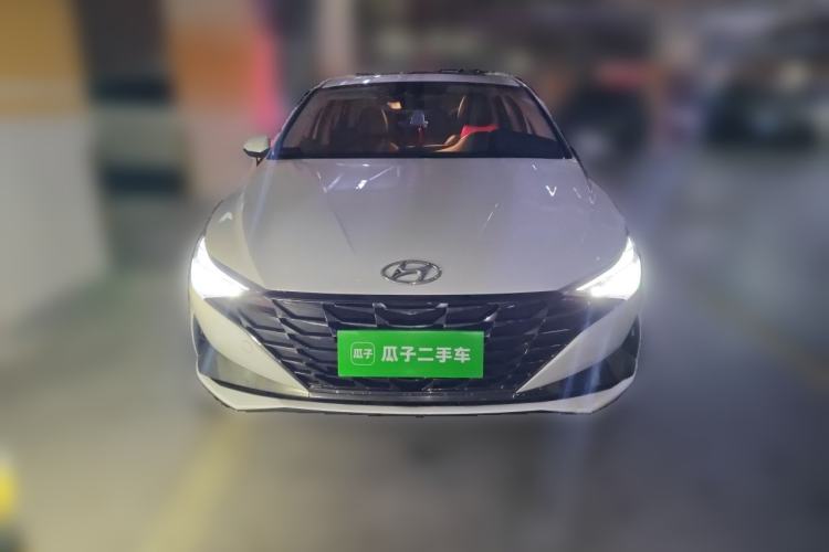 Used Hyundai Elantra 2021 1.5L CVT LUX Prestige Edition Front