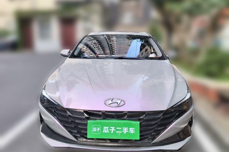Used Hyundai Elantra 2021 1.5L CVT LUX Prestige Edition Front