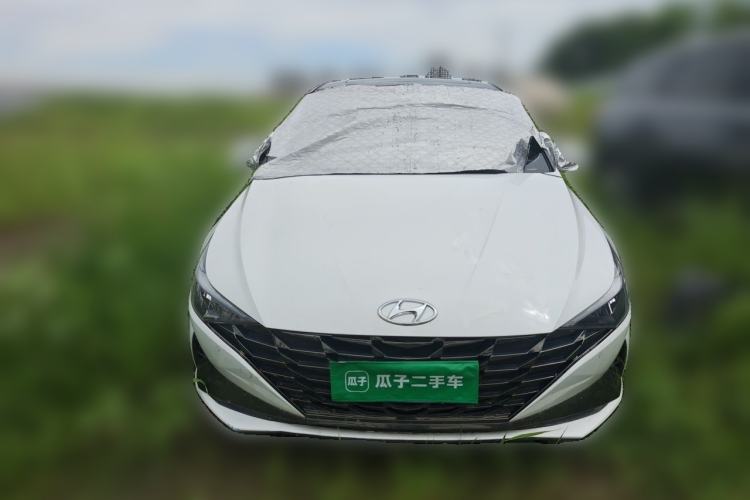 Used Hyundai Elantra 2021 1.5L CVT LUX Prestige Edition Front