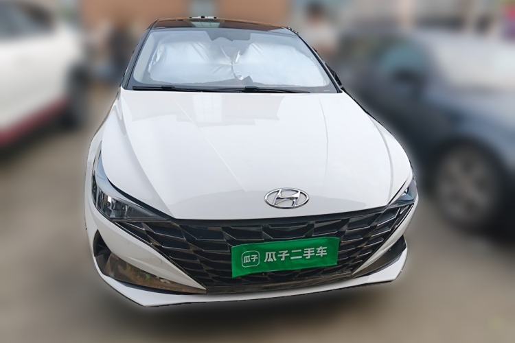 Used Hyundai Elantra 2021 1.5L CVT LUX Prestige Edition Front