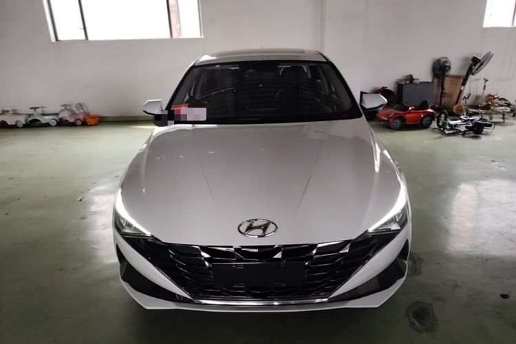 Used Hyundai Elantra 2021 1.5L CVT LUX Prestige Edition Front