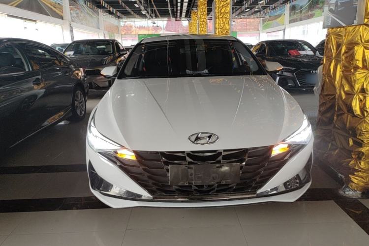 Used Hyundai Elantra 2021 1.5L CVT GLX Elite Edition Front