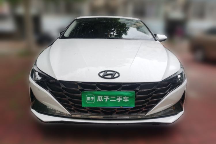 Used Hyundai Elantra 2021 1.5L CVT LUX Prestige Edition Front