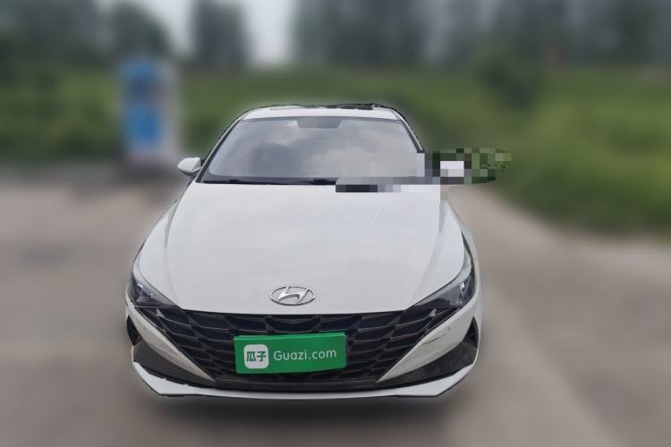 Used Hyundai Elantra 2021 1.5L CVT GLX Elite Edition Front