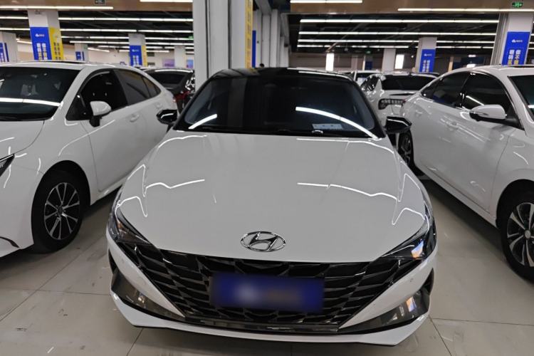 Used Hyundai Elantra 2021 1.5L CVT LUX Prestige Edition Front