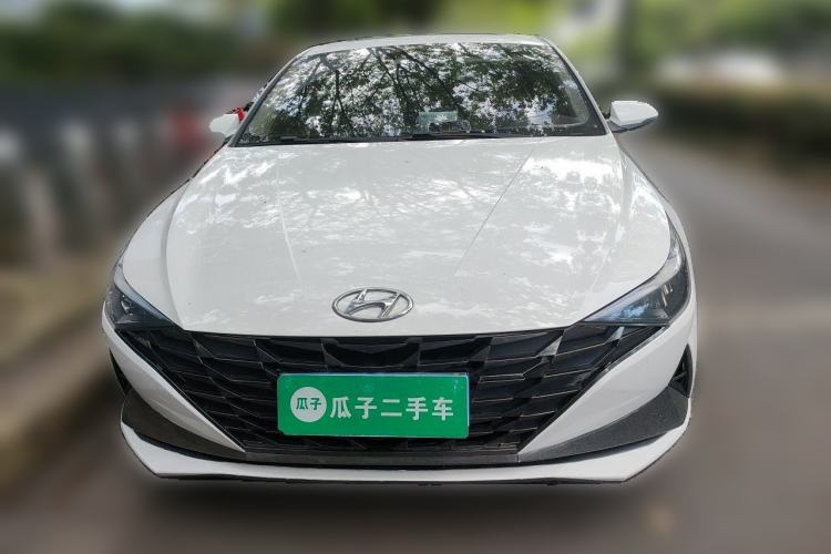 Used Hyundai Elantra 2021 1.5L CVT LUX Prestige Edition Front