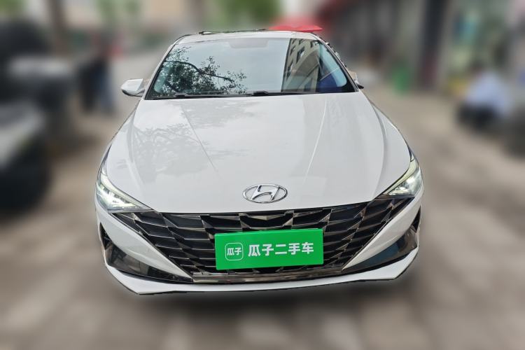 Used Hyundai Elantra 2021 1.5L CVT LUX Prestige Edition Front