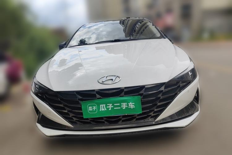 Used Hyundai Elantra 2021 1.5L CVT LUX Prestige Edition Front