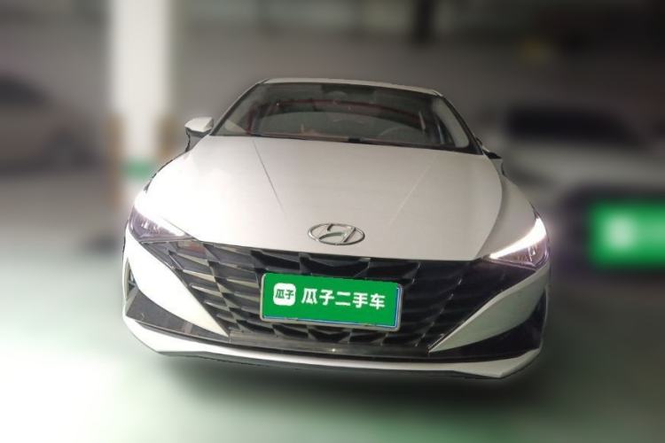 Used Hyundai Elantra 2021 1.5L CVT LUX Prestige Edition Front