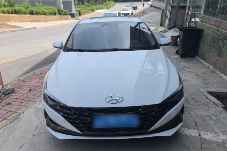 Used Hyundai Elantra 2021 1.5L CVT LUX Prestige Edition Front