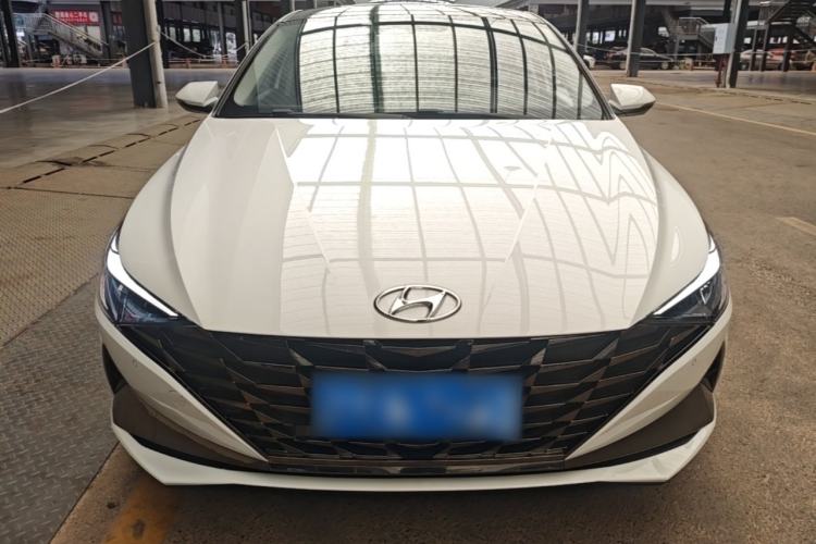 Used Hyundai Elantra 2021 1.5L CVT LUX Prestige Edition Front