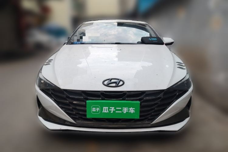 Used Hyundai Elantra 2021 1.5L CVT LUX Prestige Edition Front