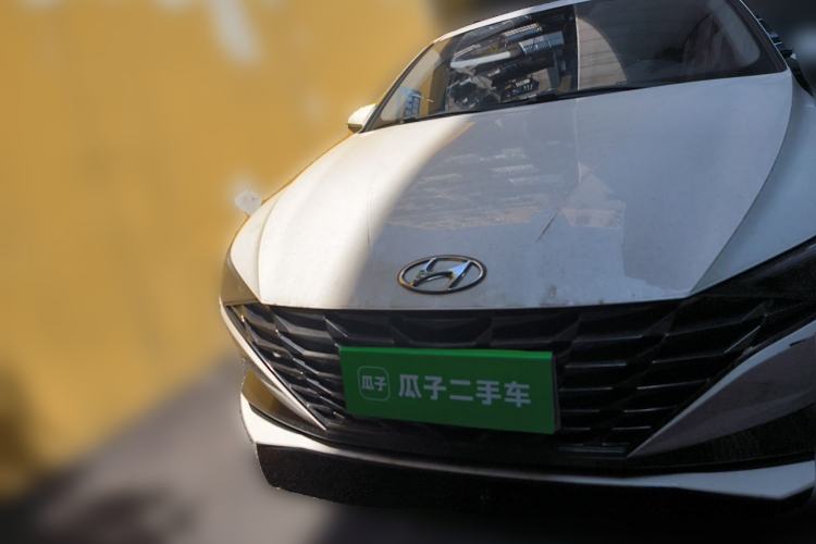 Used Hyundai Elantra 2021 1.5L CVT LUX Prestige Edition Front