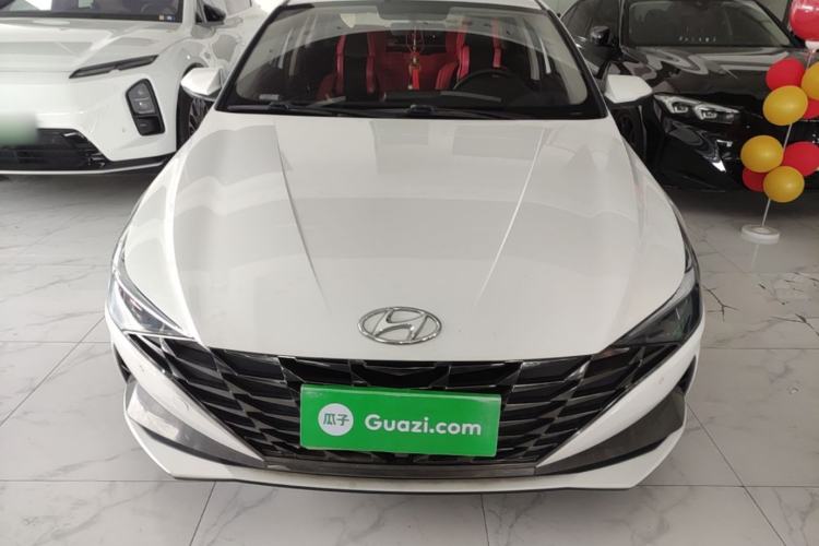 Used Hyundai Elantra 2021 1.5L CVT GLX Elite Edition Front