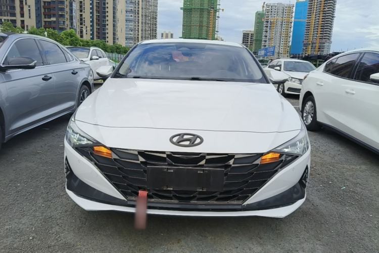 Used Hyundai Elantra 2021 1.5L CVT LUX Prestige Edition Front