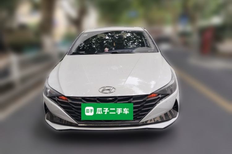 Used Hyundai Elantra 2021 1.5L CVT LUX Prestige Edition Front