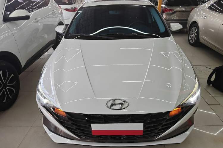 Used Hyundai Elantra 2021 1.5L CVT GLX Elite Edition Front
